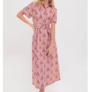 Tuckernuck Rose Patterned Midi Dress